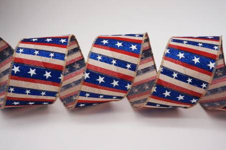 美國國旗緞帶 - 美國國旗緞帶